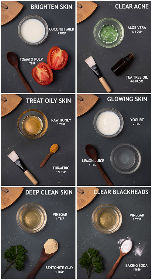 Top 10 2 ingredients face mask for clear, healthy skin - The Little Shine