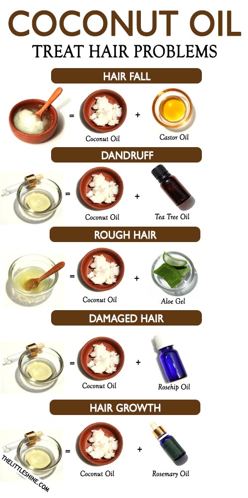 COCONUT OIL TO TREAT EVERY HAIR PROBLEM