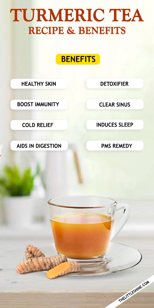 Turmeric Tea Recipe And Benefits The Little Shine 9267