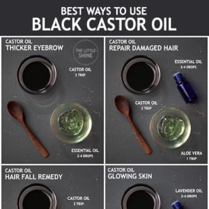BLACK CASTOR OIL BENEFITS AND USES