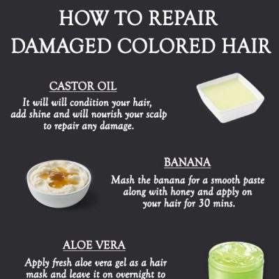 NATURAL REMEDIES TO REPAIR DRY DAMAGED COLOR TREATED HAIR