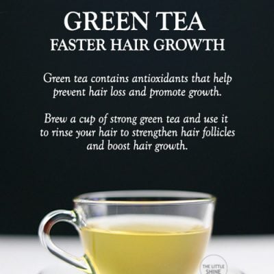 Green tea for hair growth