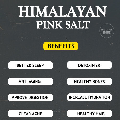 HIMALAYAN PINK SALT BENEFITS AND USES - The Little Shine