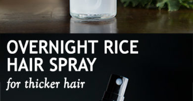 OVERNIGHT RICE WATER FOR FASTER HAIR GROWTH