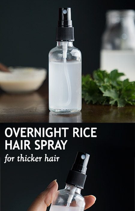 OVERNIGHT RICE WATER FOR FASTER HAIR GROWTH