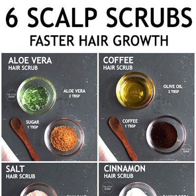 6 BEST SCALP SCRUB RECIPES FOR HEALTHY HAIR GROWTH