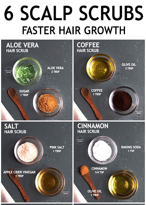 6 BEST SCALP SCRUB RECIPES FOR HEALTHY HAIR GROWTH