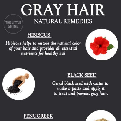 NATURAL REMEDIES FOR GRAY HAIR