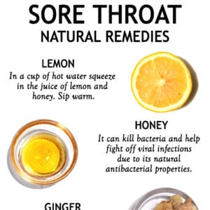NATURAL REMEDIES FOR SORE THROAT