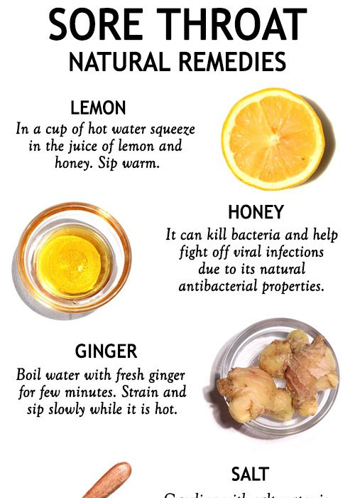 NATURAL REMEDIES FOR SORE THROAT