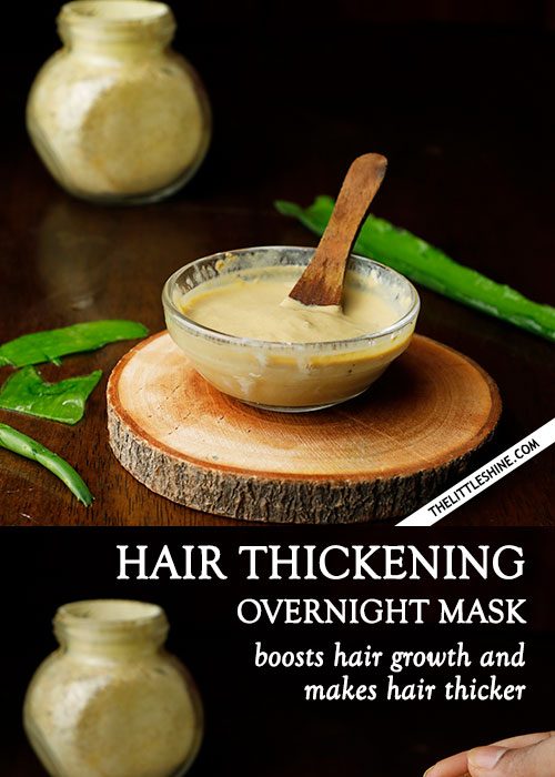 OVERNIGHT ALOE HAIR THICKENING MASK