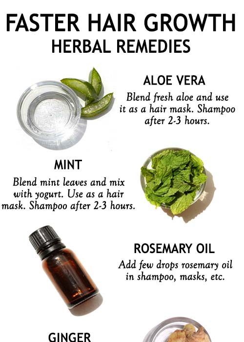 HERBAL REMEDIES FOR FASTER HAIR GROWTH
