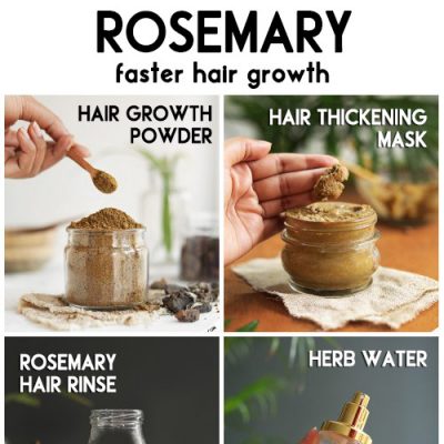 ROSEMARY - benefits, and uses for faster hair growth