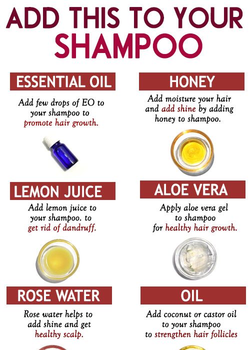 THINGS TO ADD TO YOUR SHAMPOO FOR HEALTHY HAIR GROWTH
