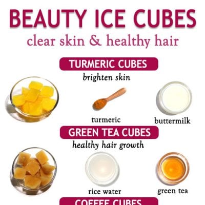 BEAUTY ICE CUBES FOR HEALTHY SKIN AND HAIR