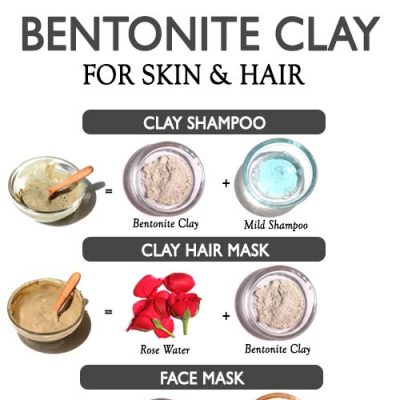 BENTONITE CLAY FOR SKIN AND HAIR