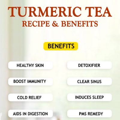 TURMERIC TEA RECIPE AND BENEFITS