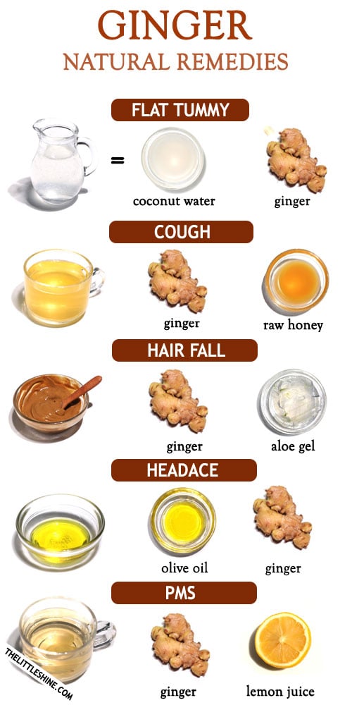 TOP 10 GINGER REMEDIES
