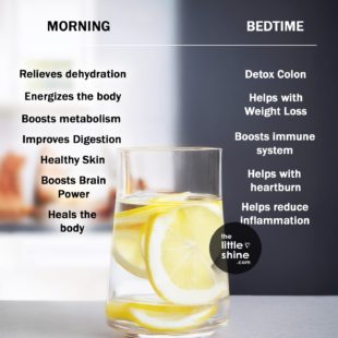 Lemon water recipe and benefits