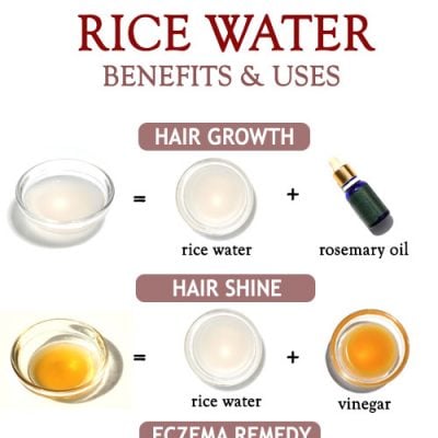 Rice water beauty benefits and uses