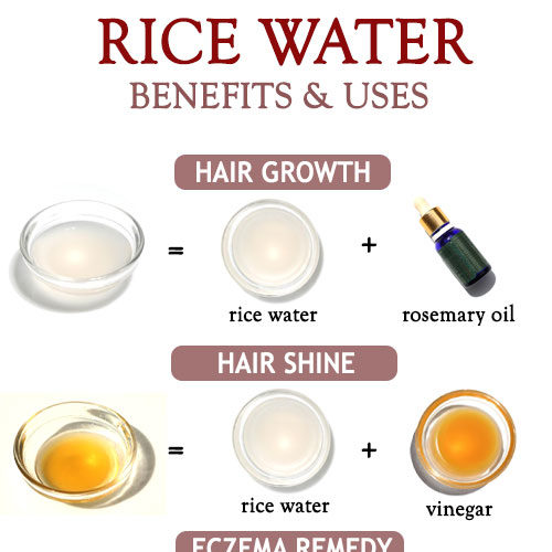 RICE WATER HAIR CUBES RINSE for beautiful hair The Little Shine