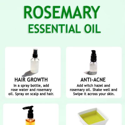 ROSEMARY ESSENTIAL OIL - BENEFITS AND USES