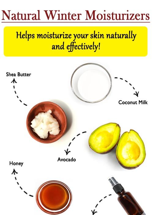 10 EFFECTIVE NATURAL MOISTURIZERS FOR WINTERS