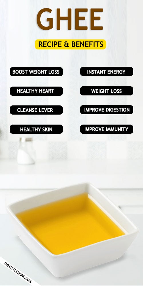 GHEE RECIPE AND BENEFITS