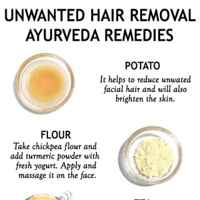AYURVEDA REMEDIES FOR UNWANTED HAIR REMOVAL