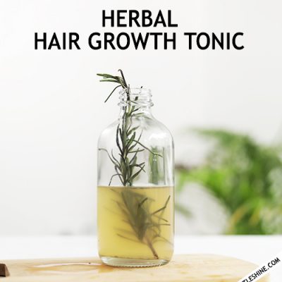 HERBAL HAIR GROWTH TONIC - faster and thicker hair growth