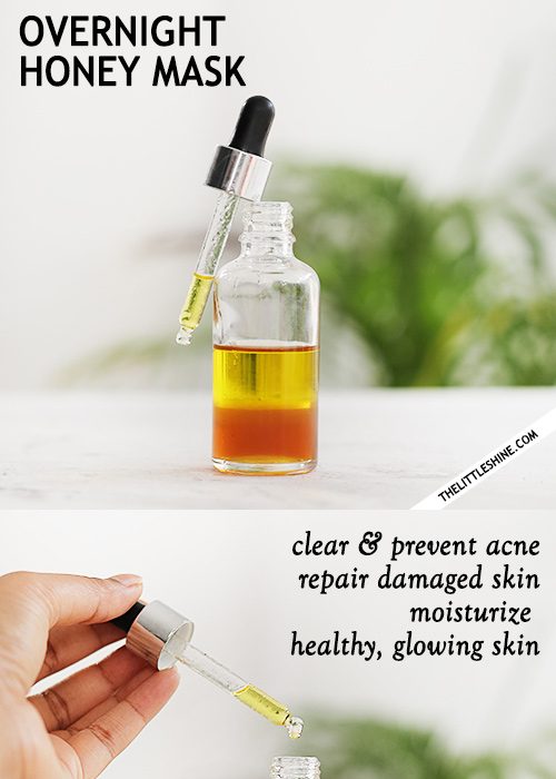HONEY OVERNIGHT MASK FOR CLEAN AND CLEAR SKIN