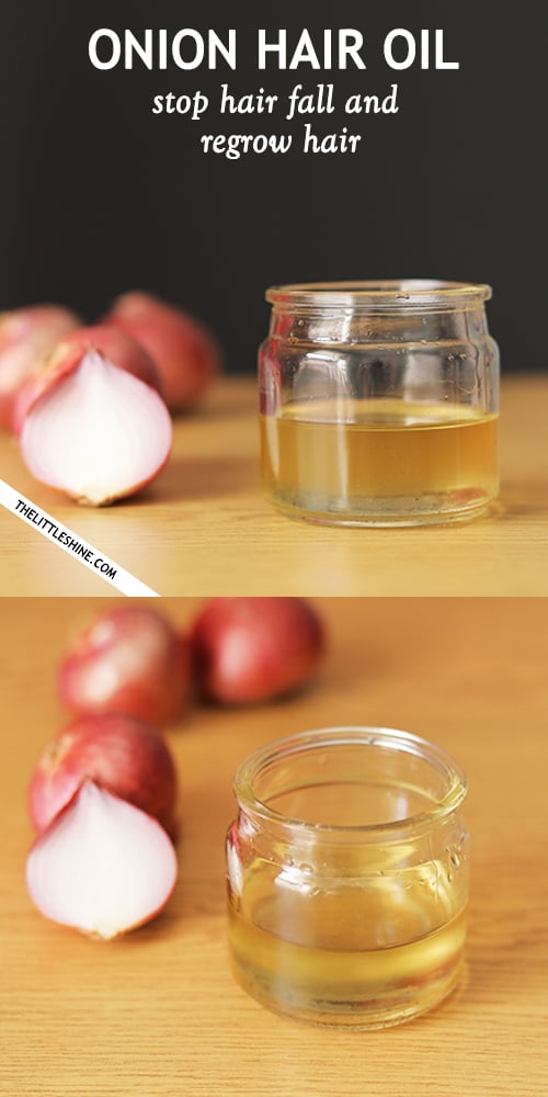 ONION OIL TO STOP HAIR FALL