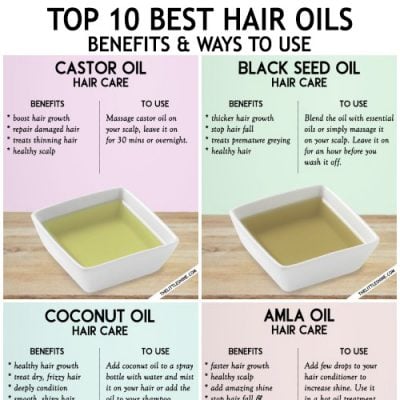Top 10 best hair oils - benefits and how to use