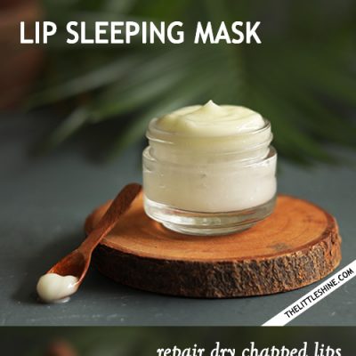Lip sleeping mask -