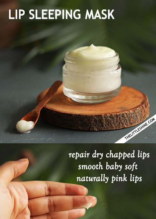 Lip sleeping mask -