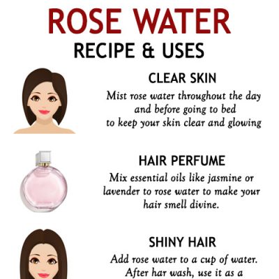 ROSE WATER - RECIPE AND BEST WAYS TO USE