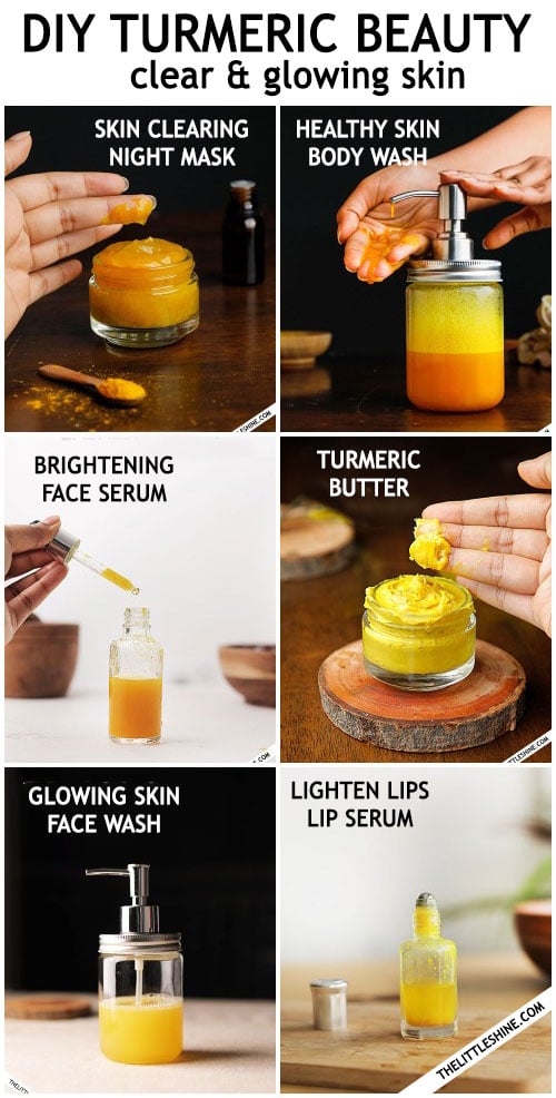 TURMERIC FOR CLEAR HEALTHY AND GLOWING SKIN