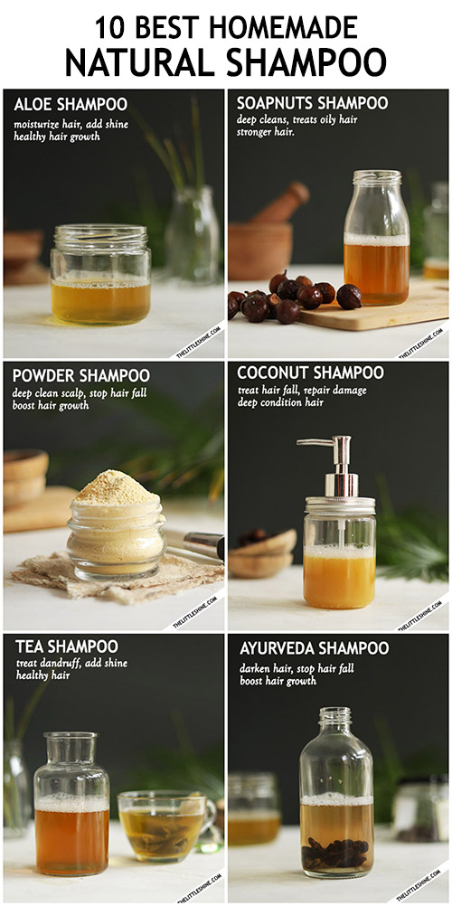 10 NATURAL ORGANIC DIY SHAMPOO RECIPES FOR HEALTHY HAIR GROWTH Little 