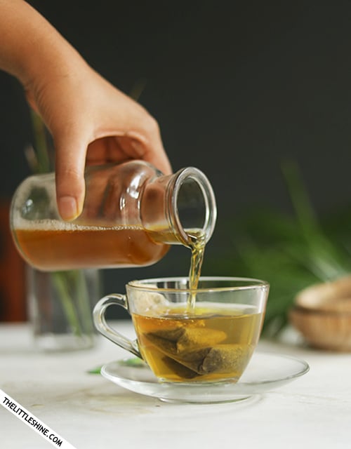 GREEN TEA SHAMPOO for healthy hair growth