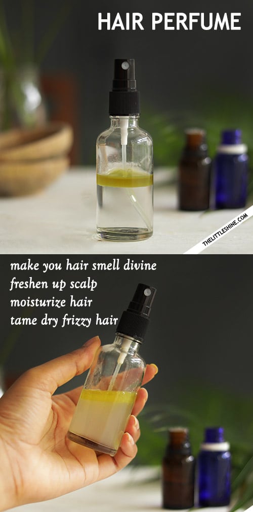 NATURAL HAIR PERFUME - for moisturized and beautifully scented hair