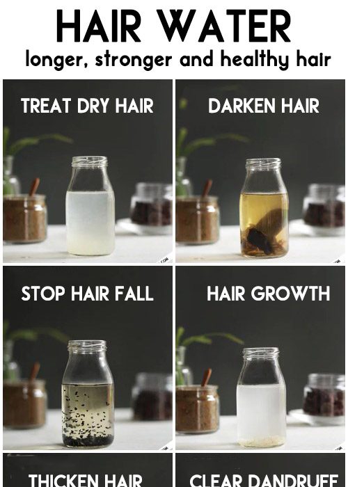 HAIR WATER for thicker hair and stop hair fall