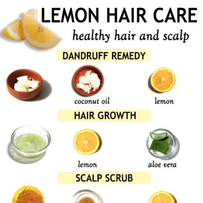 LEMON HAIR TREATMENT to deep clean scalp and boost hair growth