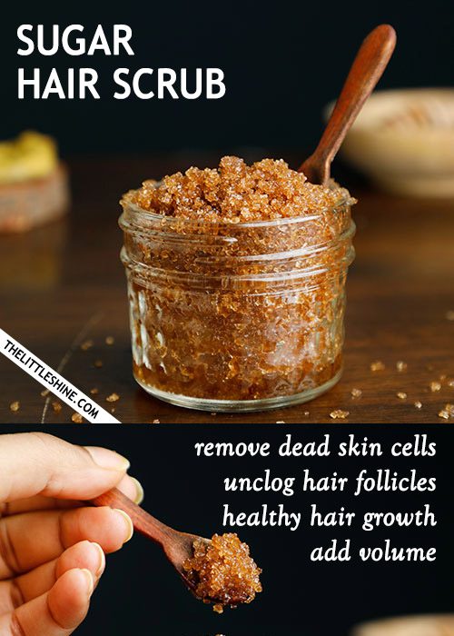 Deep Cleansing Sugar Hair Scrub