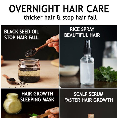 Overnight Hair Care For Thicker Hair Growth And Stop Hair Fall The Little Shine 