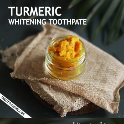 TURMERIC TEETH WHITENING TOOTHPASTE