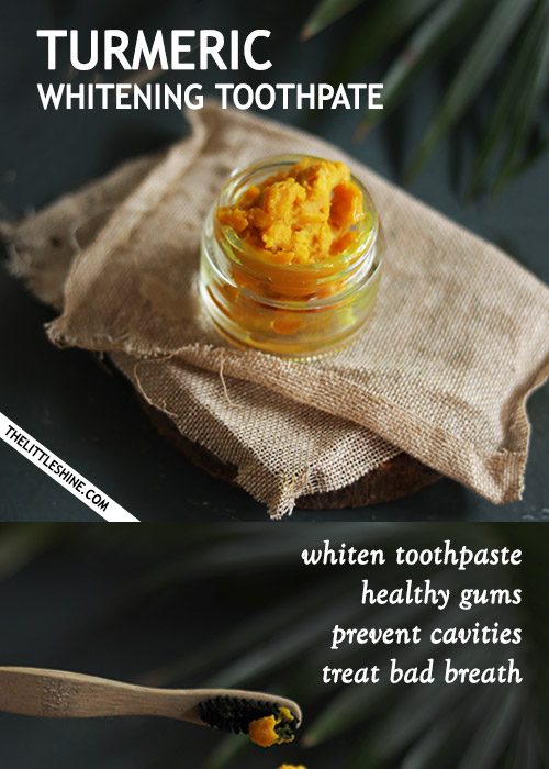 TURMERIC TEETH WHITENING TOOTHPASTE