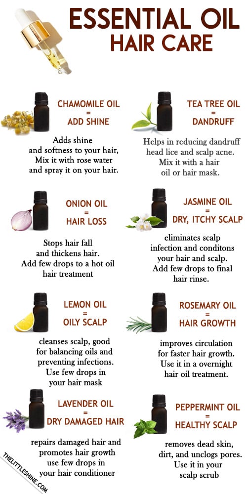 10 Essential Oils That Can Actually Work Wonders for your hair