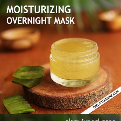 Moisturizing Overnight face mask
