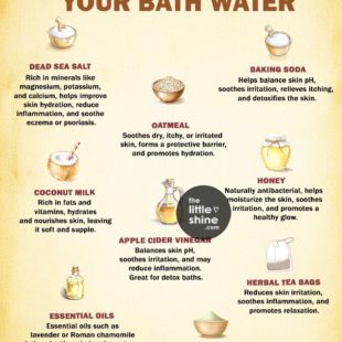 ADD THESE THINGS TO YOUR BATH WATER for healthy skin and hair