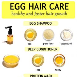 EGG HAIR TREATMENTS for health and faster hair growth